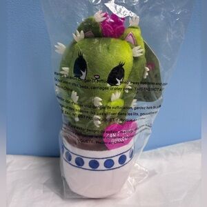 New! CATCUS standing stuffed plush Linda Panda x Kidrobot 8” Cat 🐈‍⬛ x Cactus 🌵